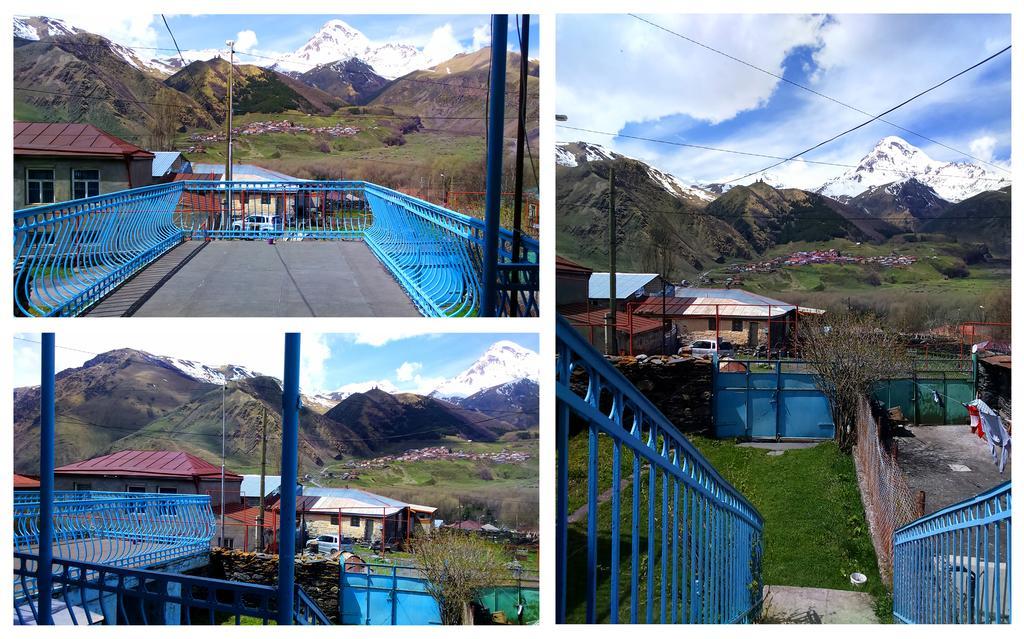 Blue Guesthouse Stepantsminda Exterior foto